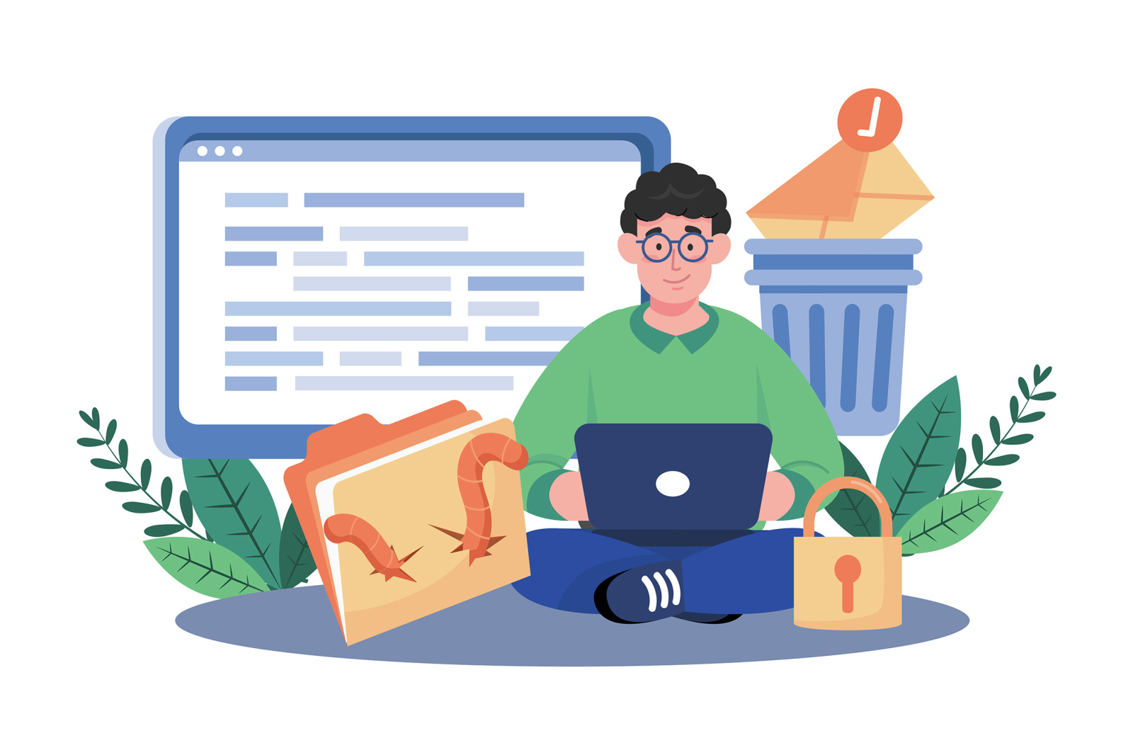 M738_Email Service Illustration_Part 02 M738_Email Service Illustration_Part 02