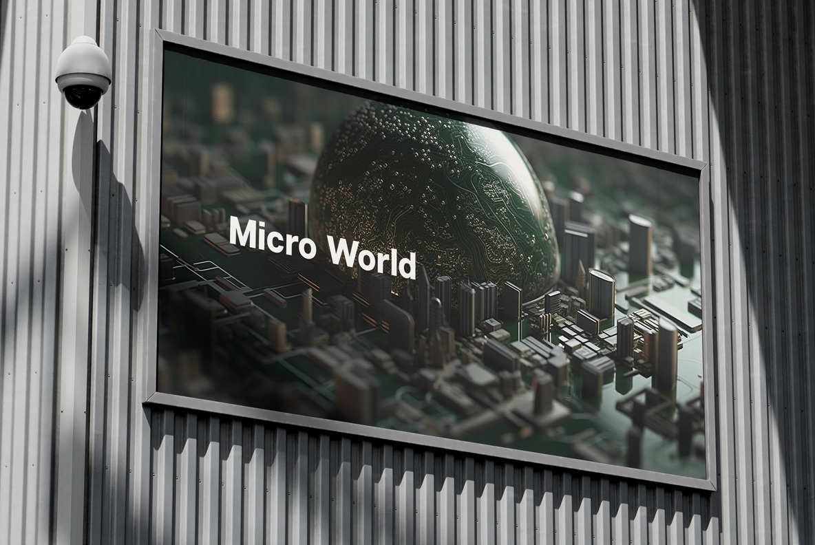 Microchip City Backgrounds.