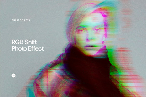 RGB Shift Photo Effect - Presentations