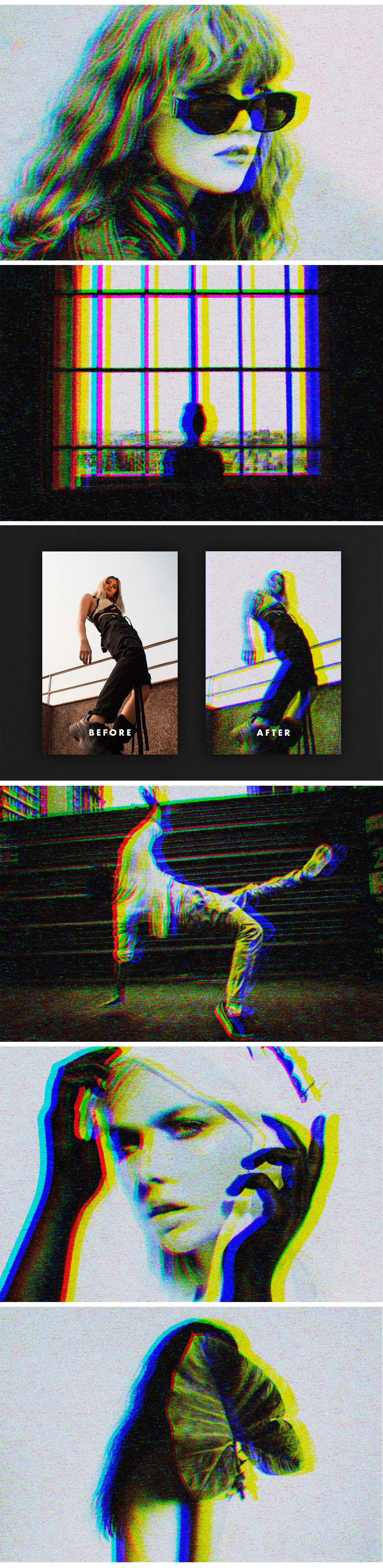 Noise Glitch Photo Effect Noise Glitch Photo Effect