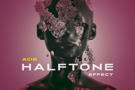 Acid Halftone Photo Effect - Presentations