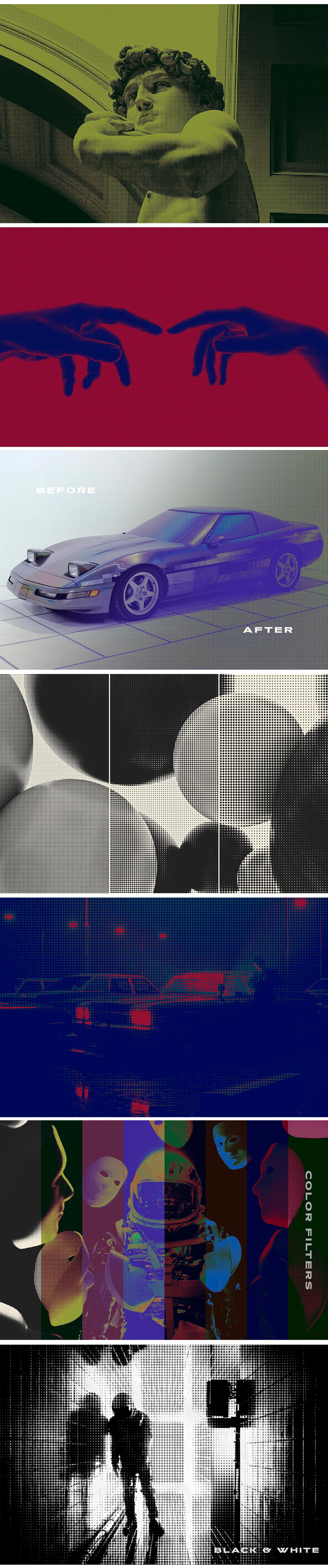 Acid Halftone Photo Effect Acid Halftone Photo Effect
