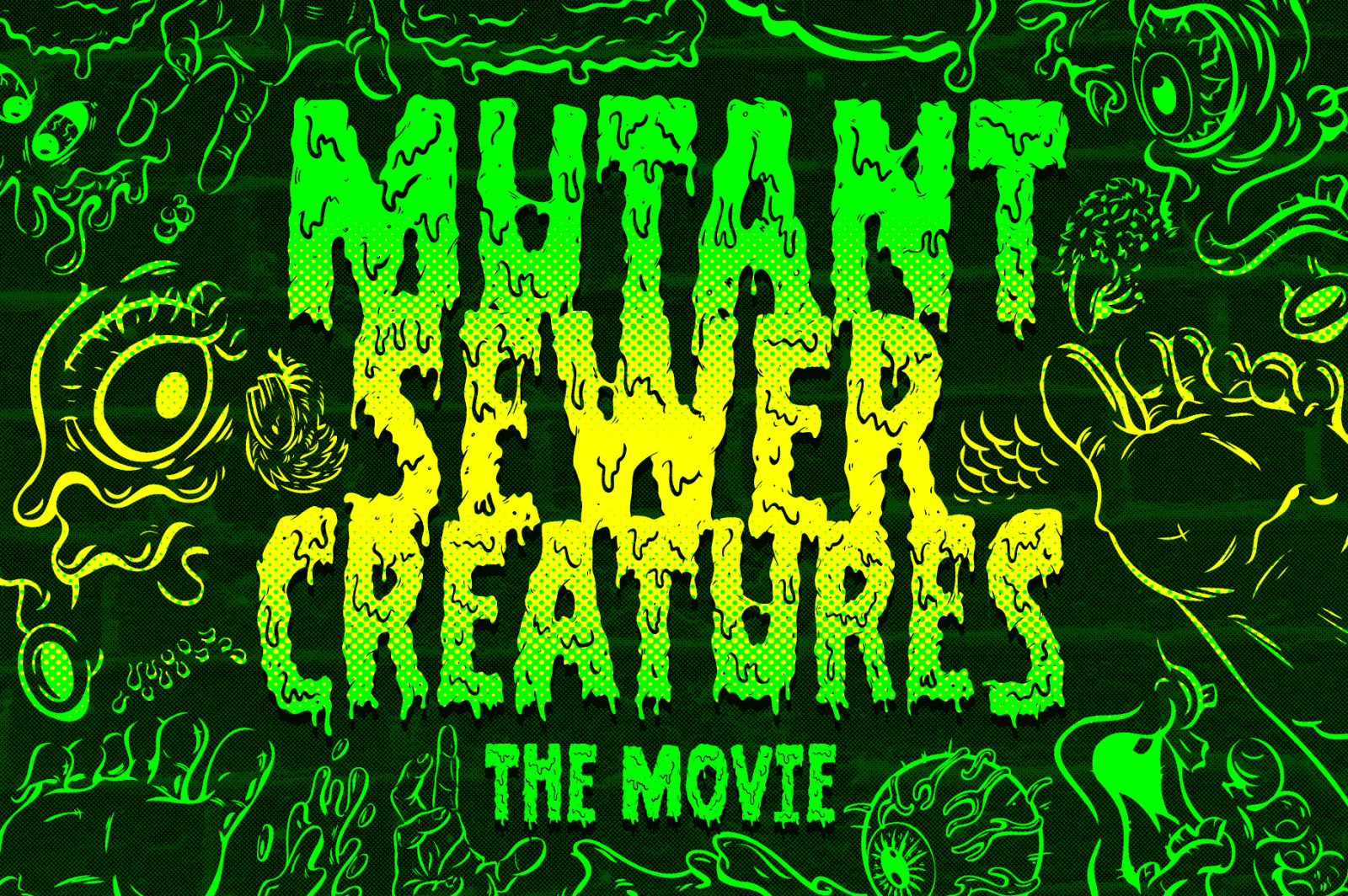 Filthy Creation: An Outrageously Cartoonish Slime Font! Filthy Creation: An Outrageously Cartoonish Slime Font!
