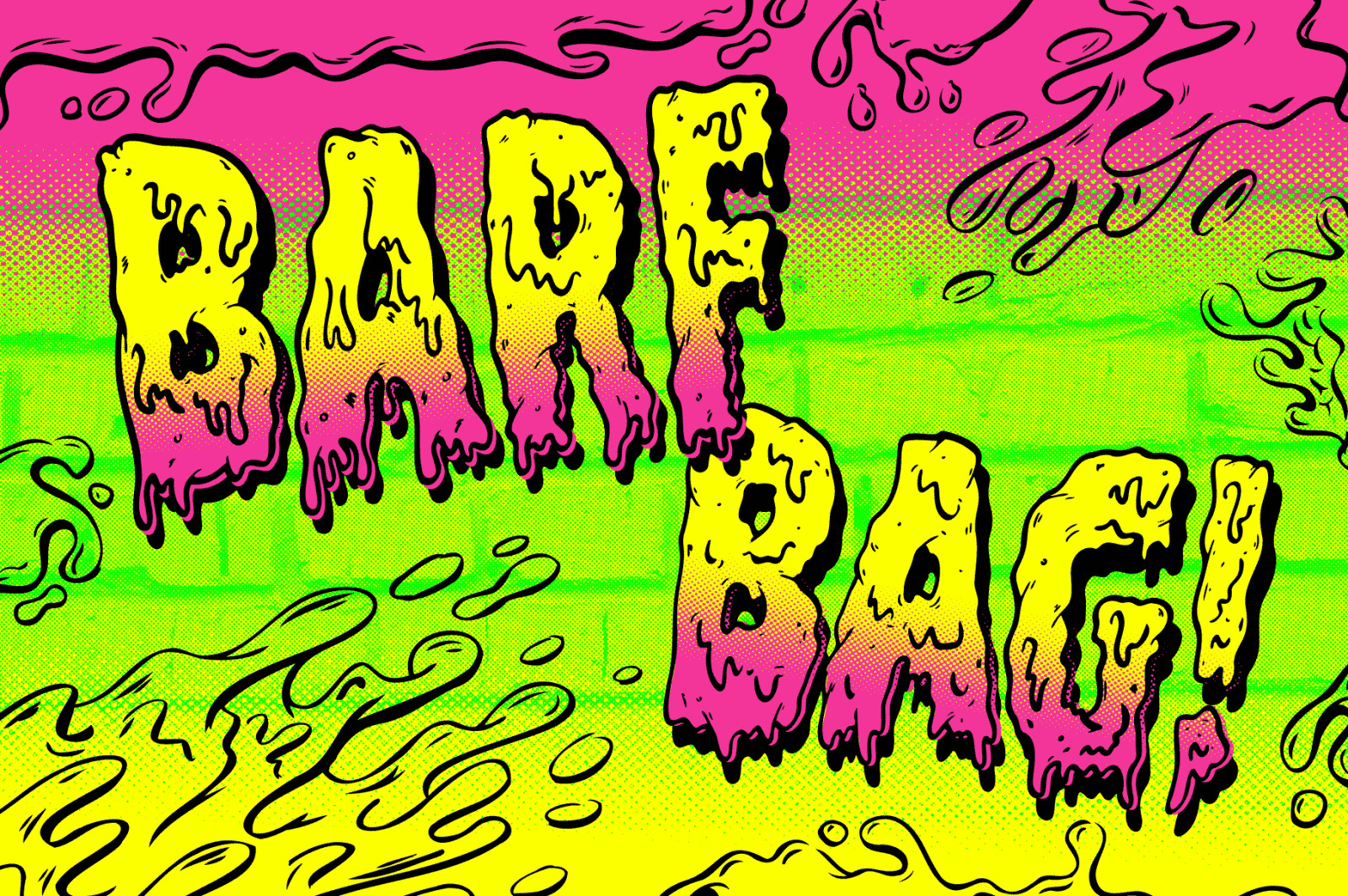 Filthy Creation: An Outrageously Cartoonish Slime Font! Filthy Creation: An Outrageously Cartoonish Slime Font!