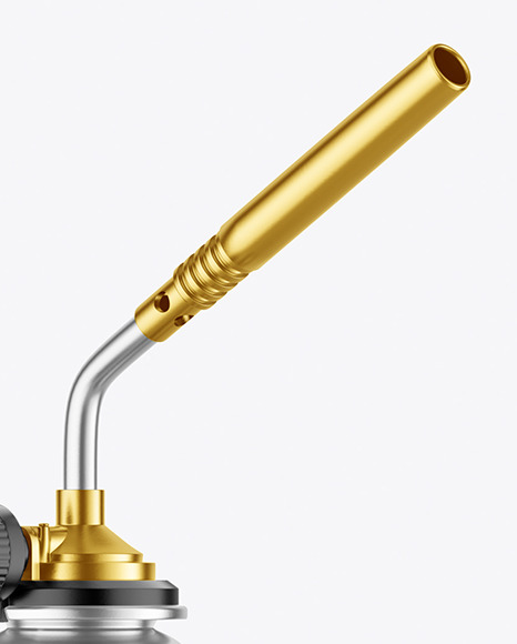 Matte Butane Gas Cartridge Mockup