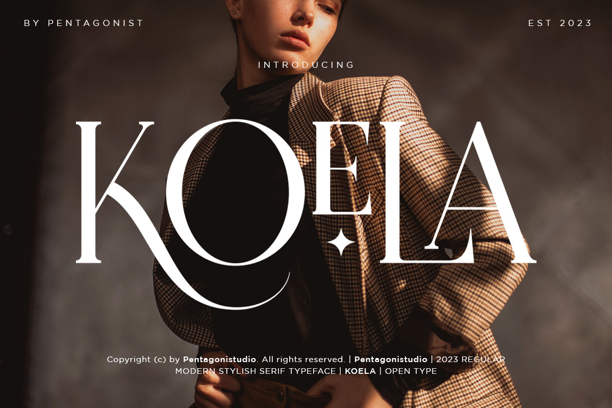 Koela | Modern Serif Font