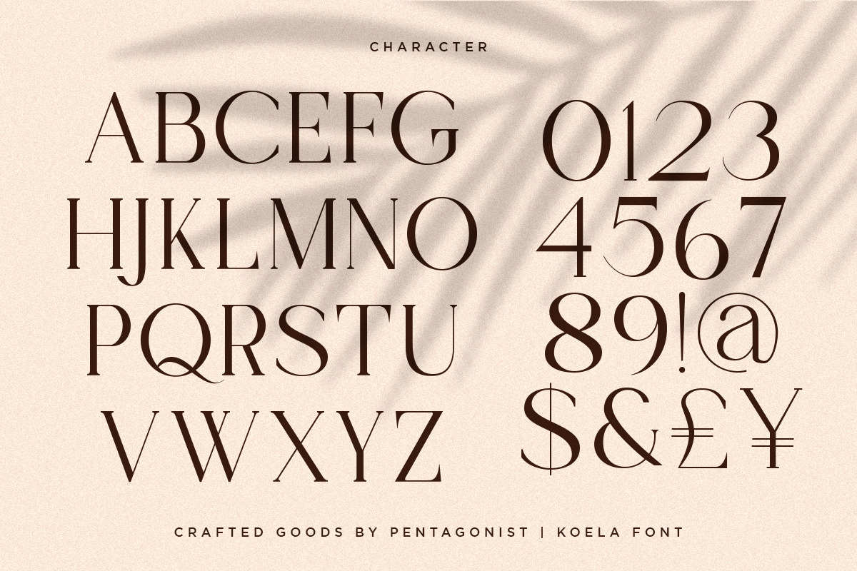 Koela | Modern Serif Font