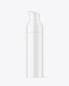Glossy Airless Bottle Mockup Glossy Airless Bottle Mockup