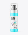 Glossy Airless Bottle Mockup Glossy Airless Bottle Mockup