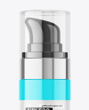 Glossy Airless Bottle Mockup Glossy Airless Bottle Mockup