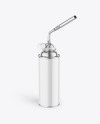 Glossy Butane Gas Cartridge Mockup