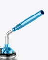 Glossy Butane Gas Cartridge Mockup