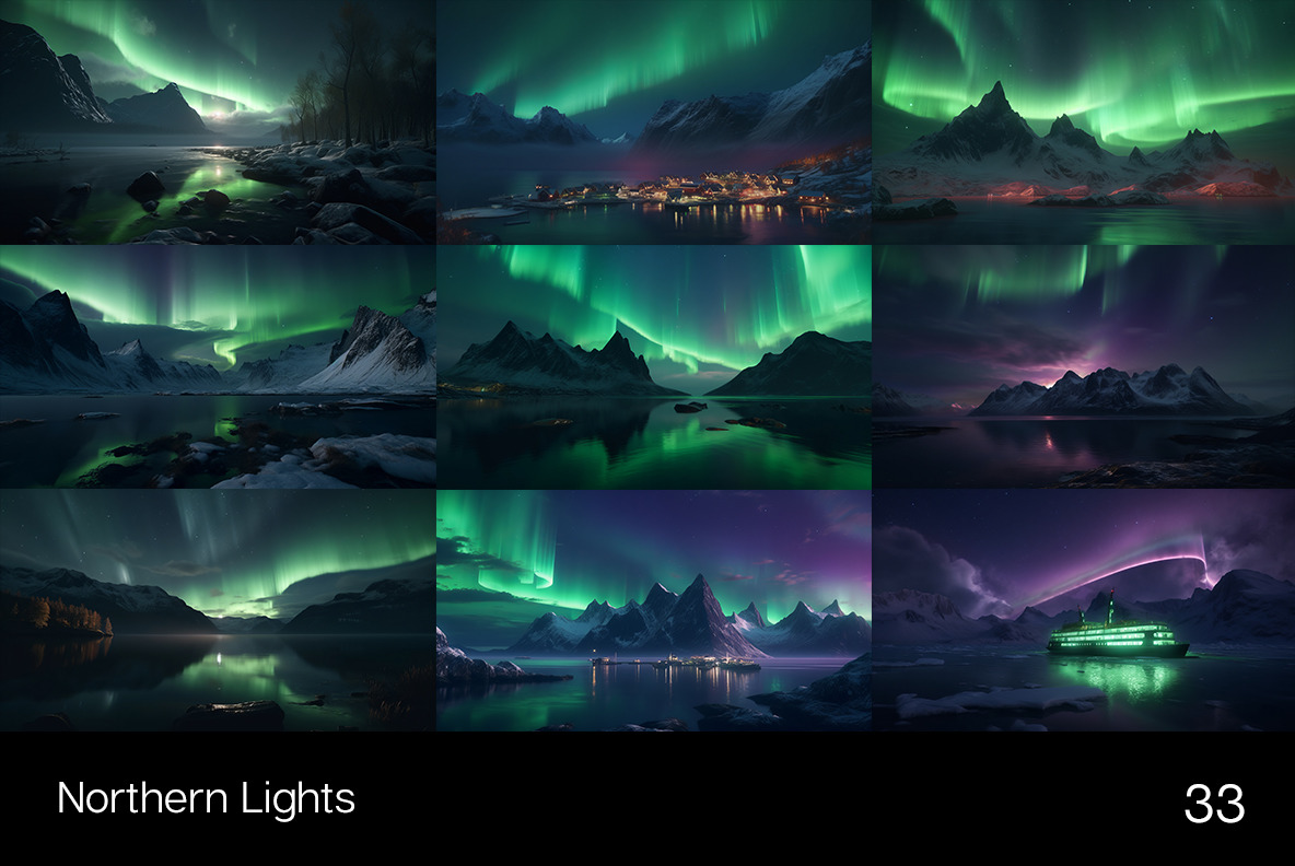 Northern Lights backgrounds