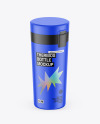 Matte Thermos Bottle Mockup