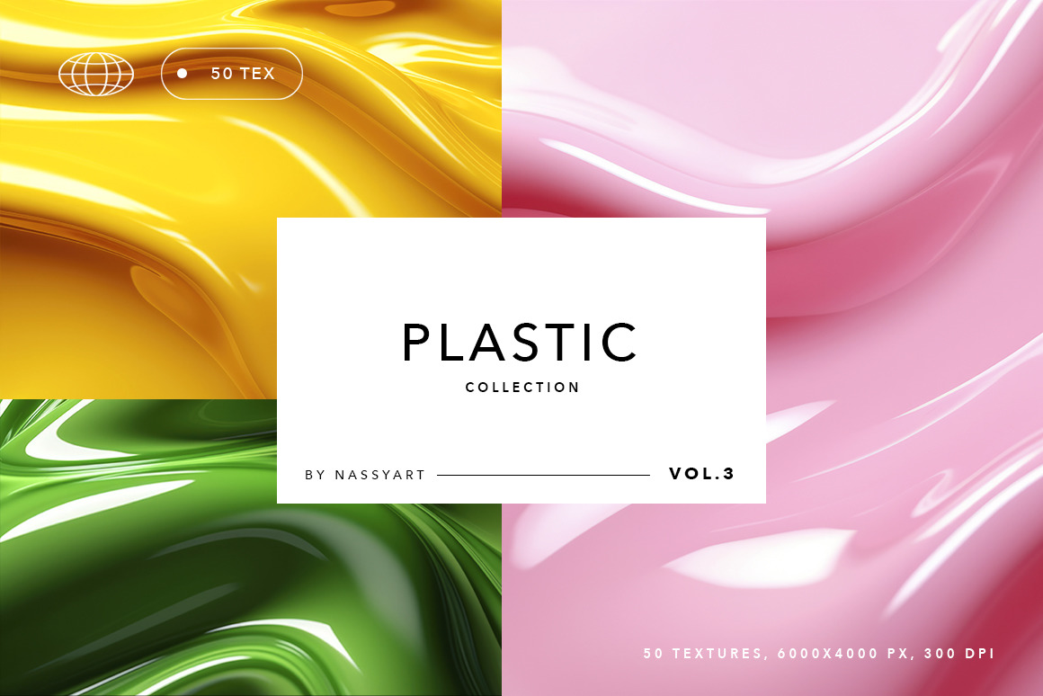 50 Melted Plastic Backgrounds 50 Melted Plastic Backgrounds