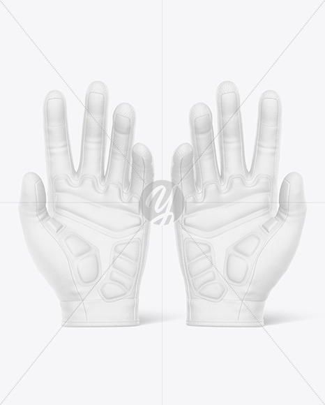 Cycling Gloves Mockup