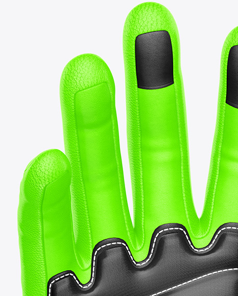 Cycling Gloves Mockup