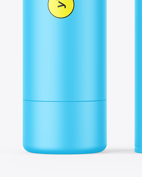 Matte Bottle W/ Pump Mockup