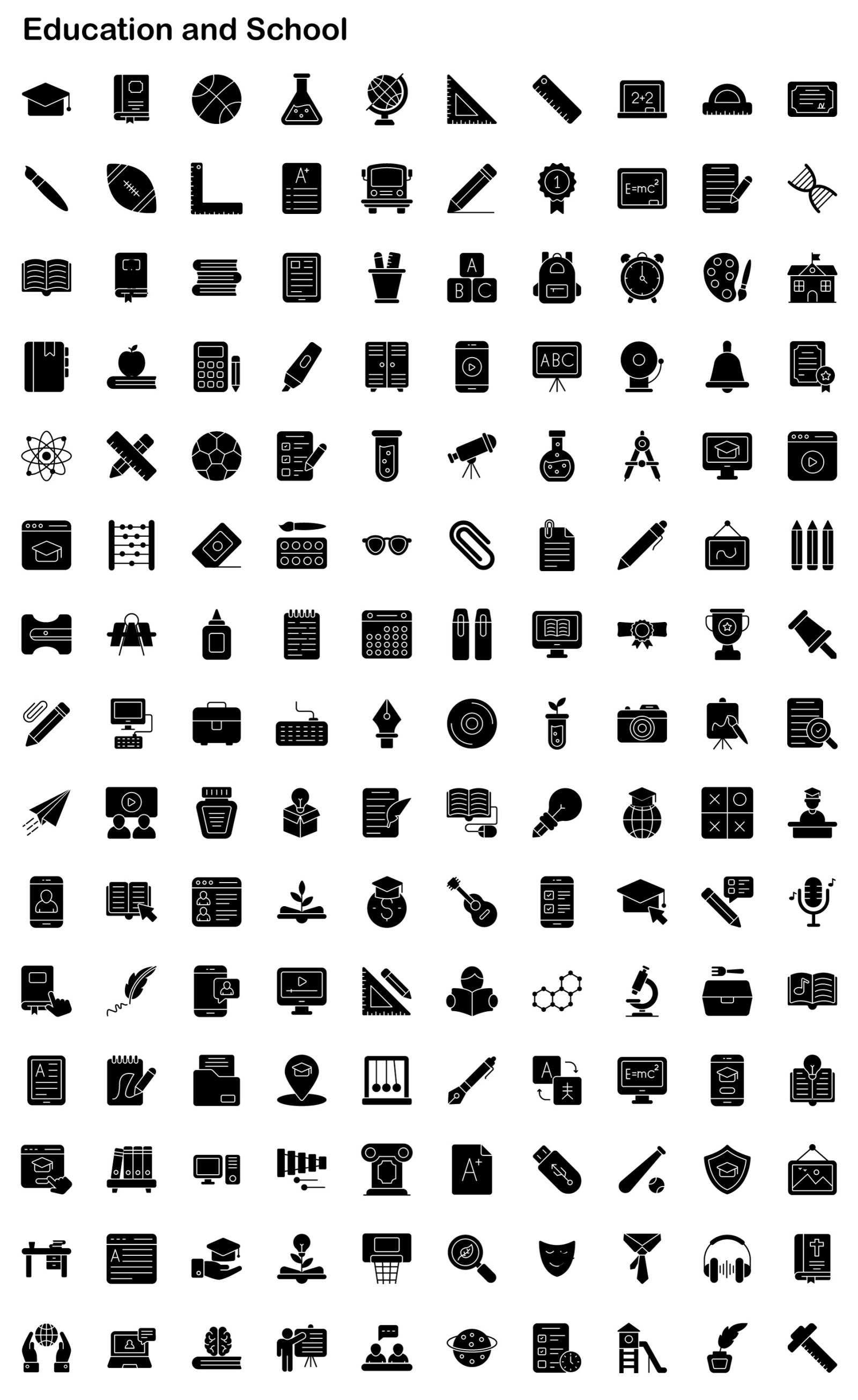 3000+ Glyph Vector Icons 3000+ Glyph Vector Icons