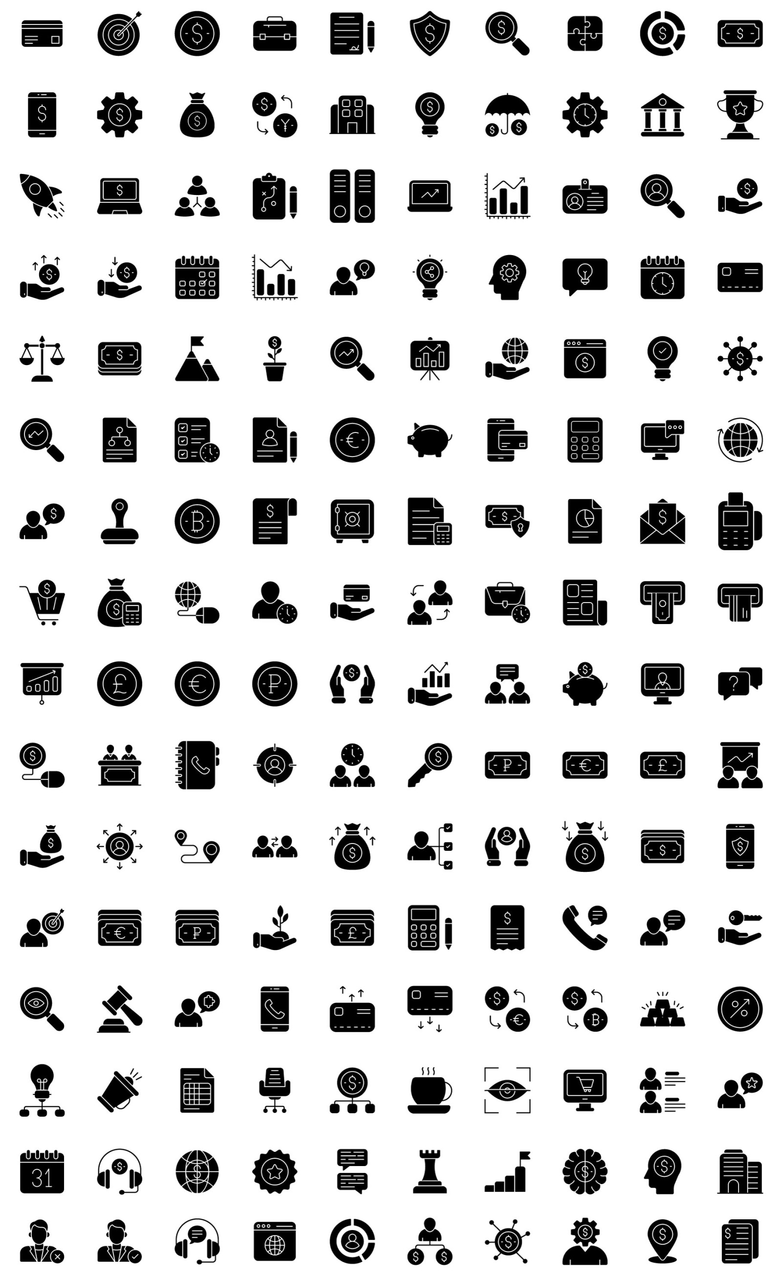 3000+ Glyph Vector Icons 3000+ Glyph Vector Icons
