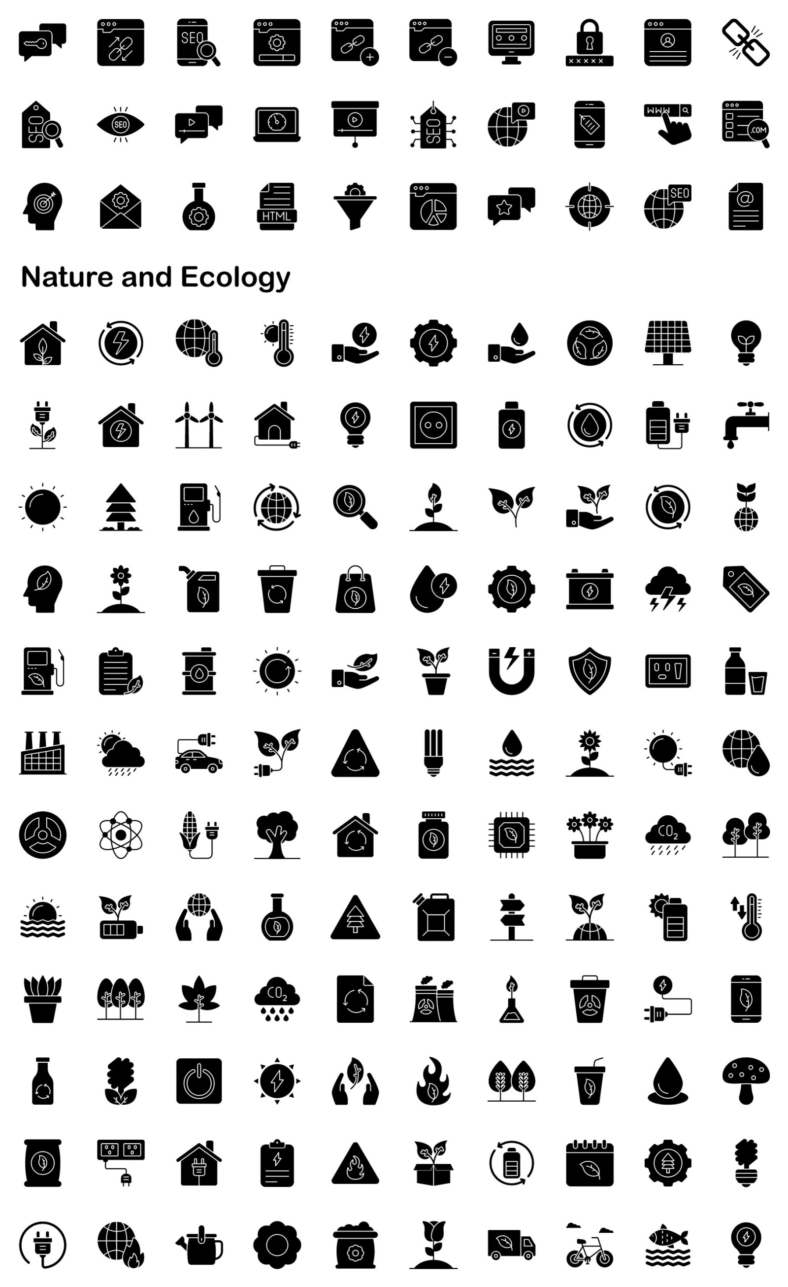 3000+ Glyph Vector Icons 3000+ Glyph Vector Icons