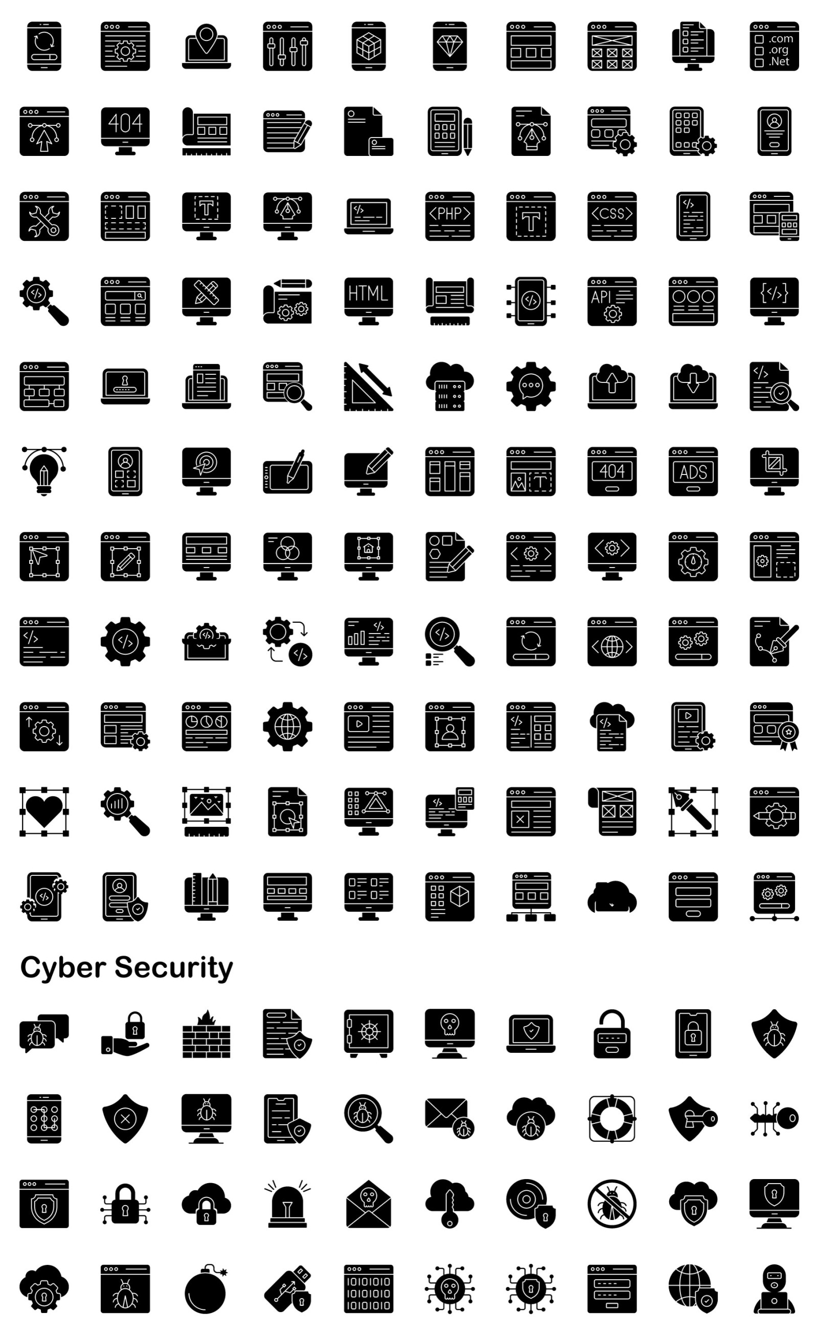 3000+ Glyph Vector Icons 3000+ Glyph Vector Icons