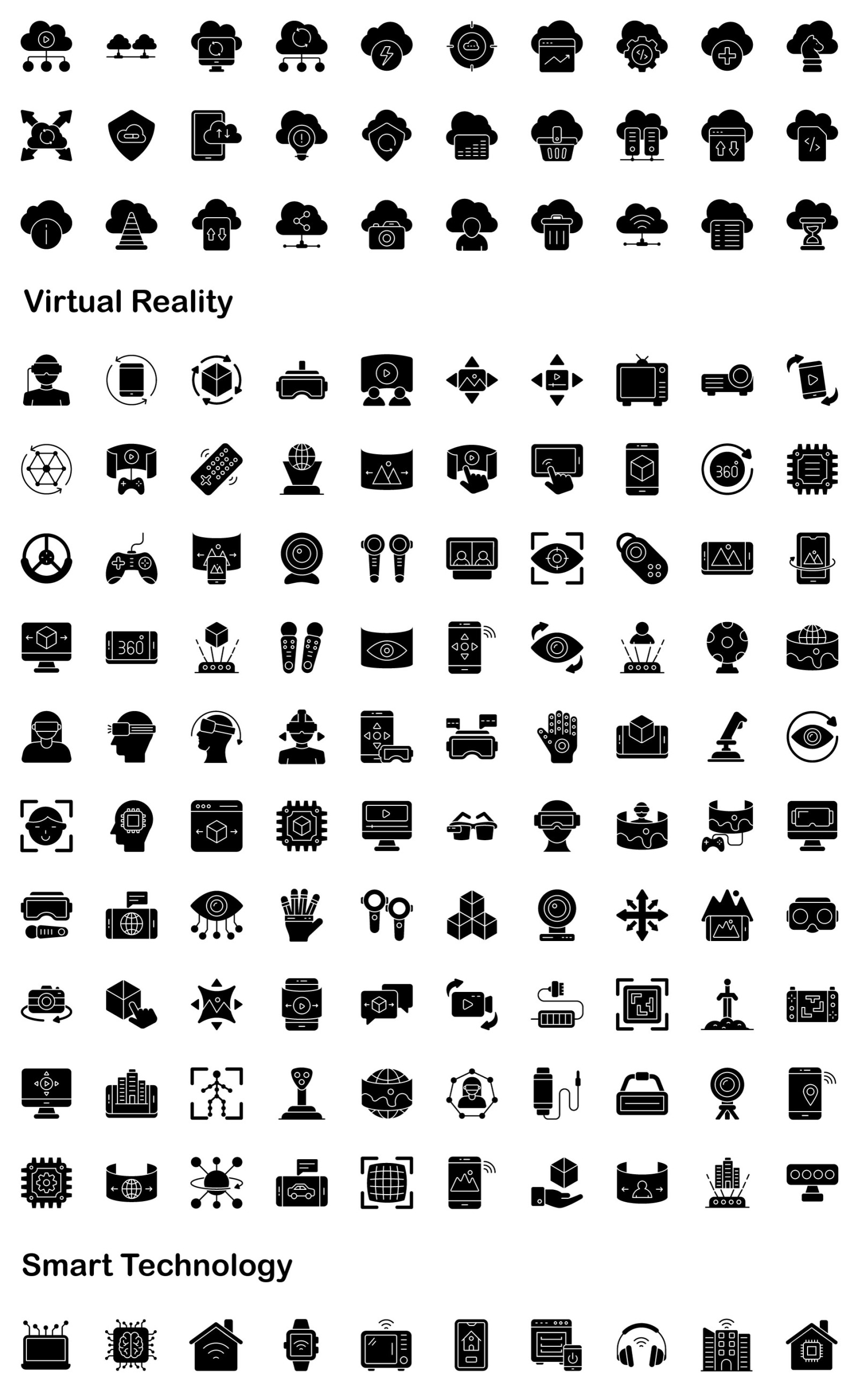 3000+ Glyph Vector Icons 3000+ Glyph Vector Icons