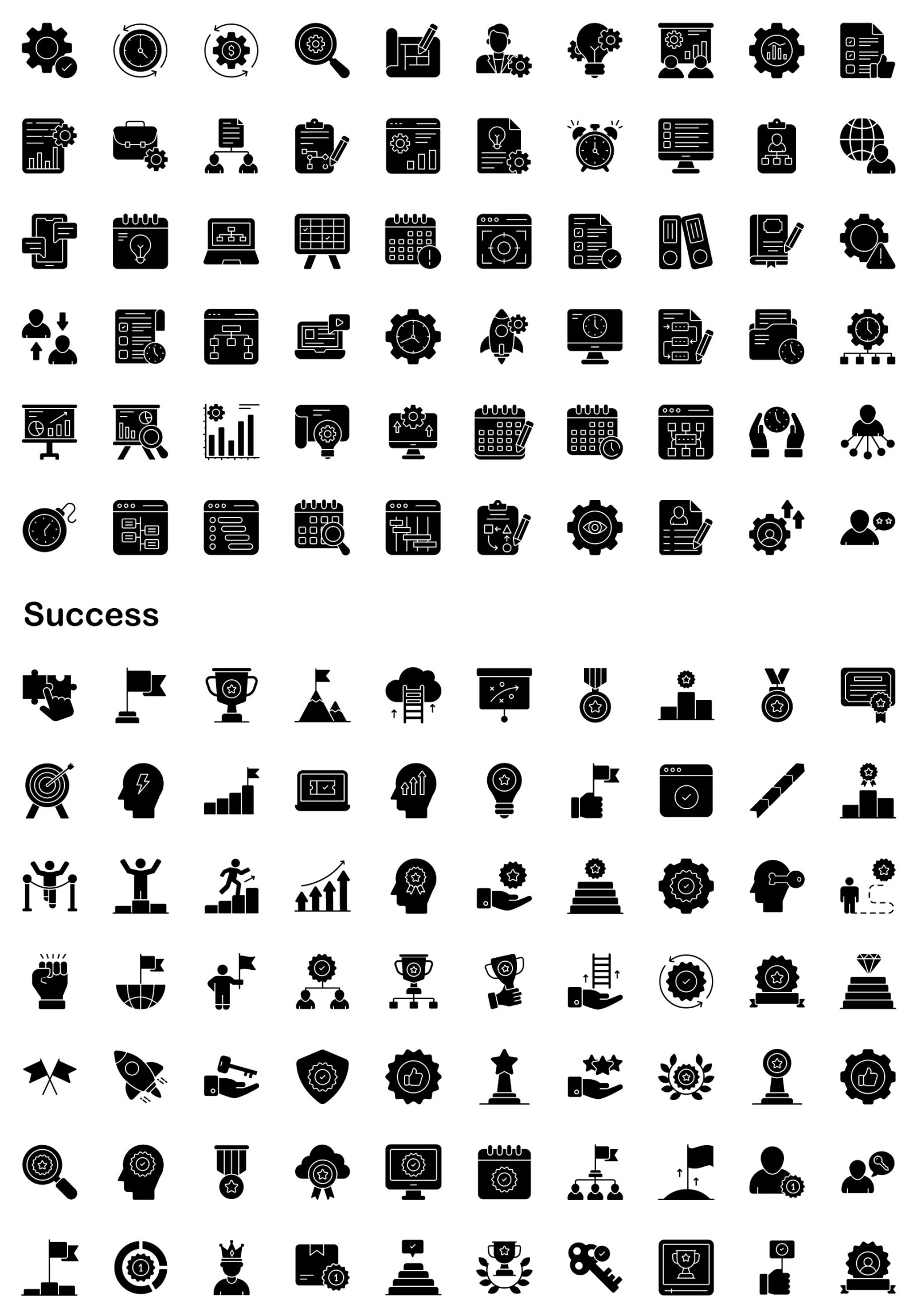 3000+ Glyph Vector Icons 3000+ Glyph Vector Icons