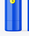 Glossy Bottle W/ Pump Mockup