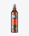 Amber Spray Bottle Mockup