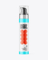 Glossy Airless Bottle Mockup