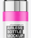 Matte Airless Bottle Mockup