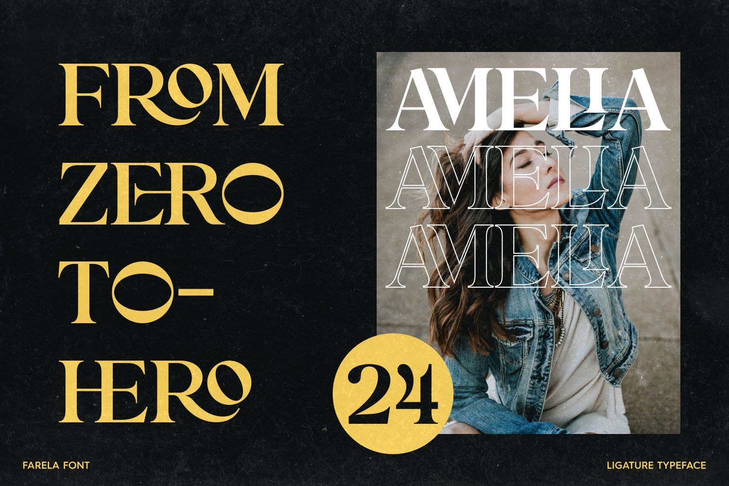 Farela - Ligature Serif Typeface Farela - Ligature Serif Typeface