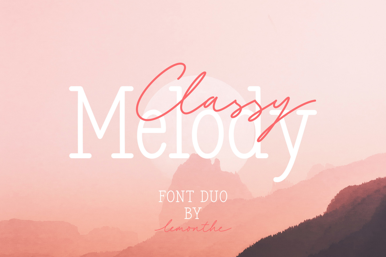 Classy Melody | Font Duo