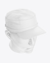 Military Cap Mockup - Half View