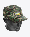 Military Cap Mockup - Half View