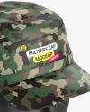 Military Cap Mockup - Half View