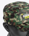 Military Cap Mockup - Half View