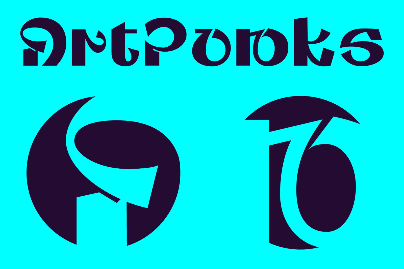 Cyanus - display font Cyanus - display font