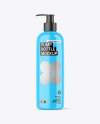 Glossy Pump Bottle Mockup