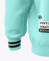 Men’s Zip Sweatshirt Mockup - Back View