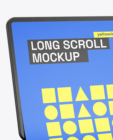 Long Scroll Mockup