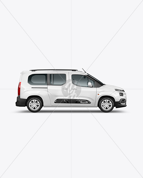 Van Mockup - Side View