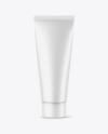 Matte Cosmetic Tube Mockup