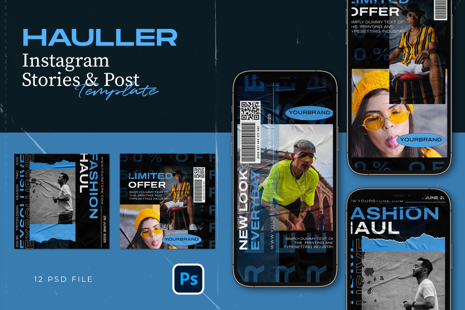 Hype Instagram Templates - HAULLER Hype Instagram Templates - HAULLER