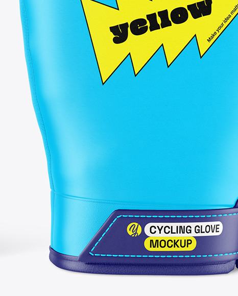 Cycling Gloves Mockup