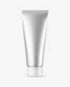 Metallic Cosmetic Tube Mockup