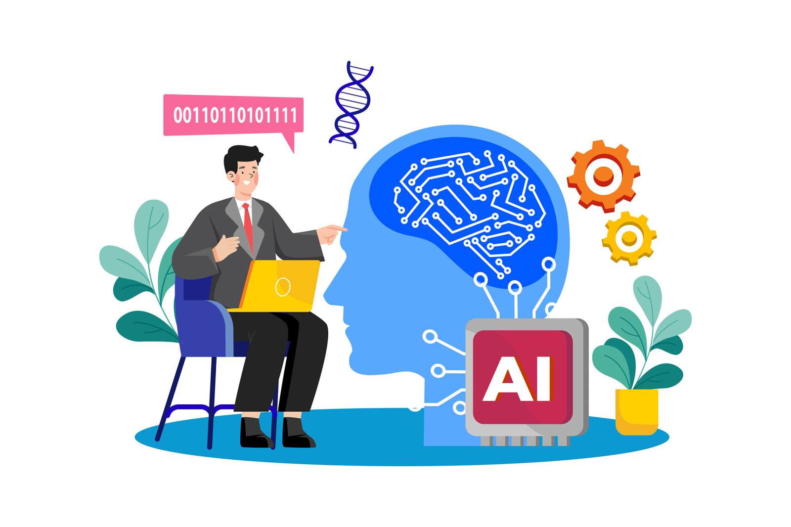 M737_Artificial intelligence Illustration_Part 02 M737_Artificial intelligence Illustration_Part 02