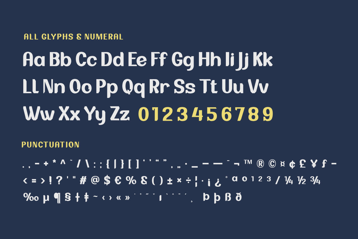 BAXAU | Display Hero Font