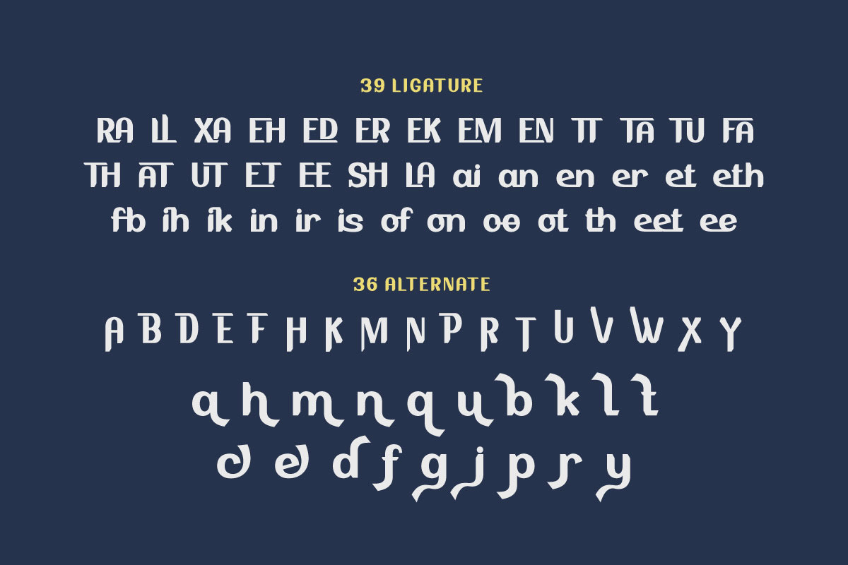 BAXAU | Display Hero Font